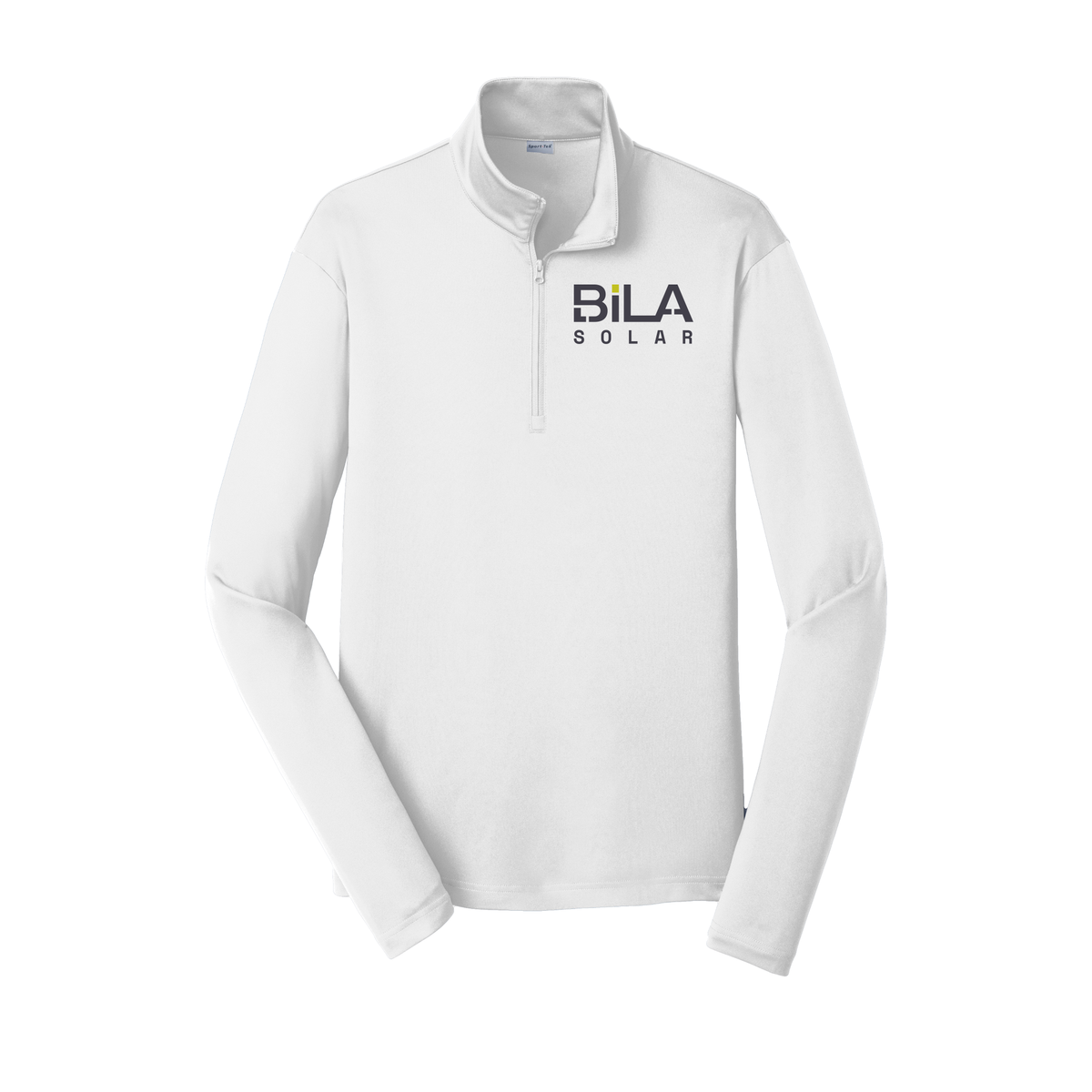 bilasolar-lightweight-quarter-zip-dtf-leftchest-ST357-white-flat-front