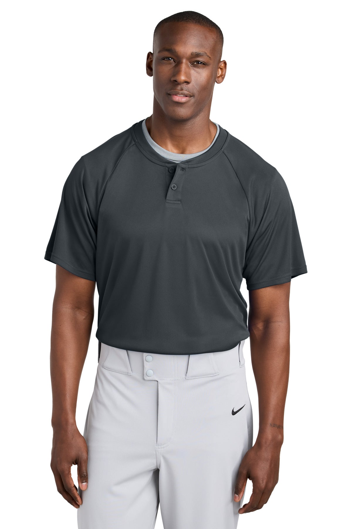 Sport-Tek® PosiCharge® Competitor™ 2-Button Henley ST359