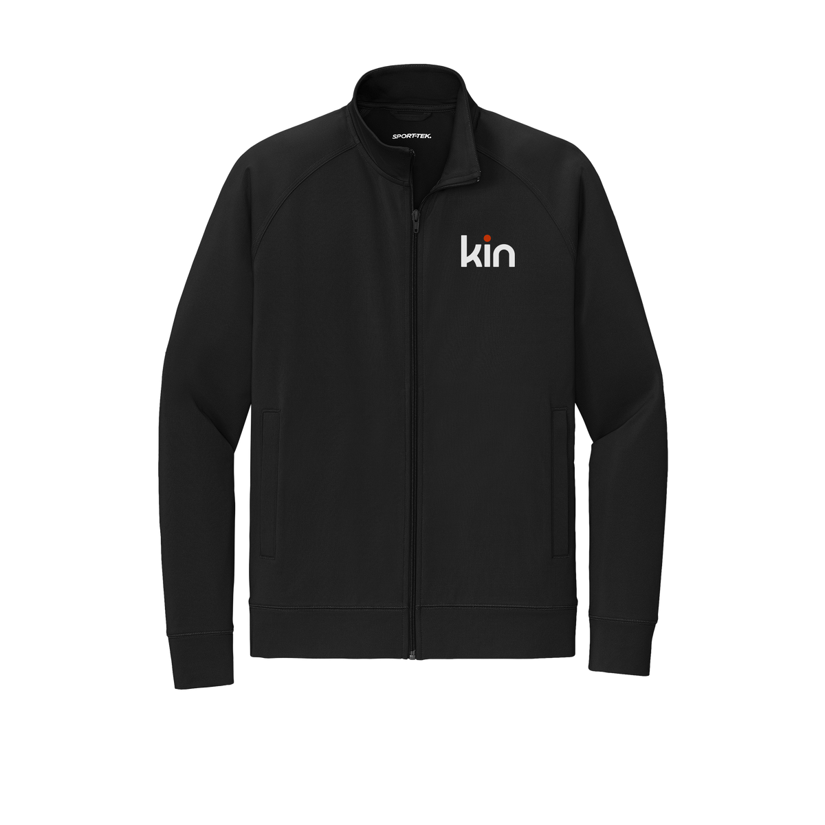 meetkin-sport-wick-cadet-jacket-embroidery-leftchest-ST857-black-flat-front