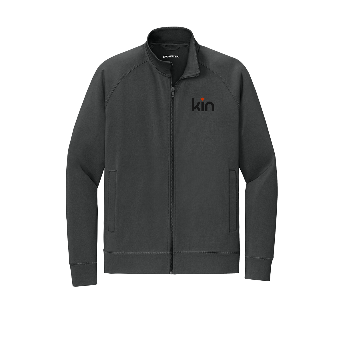 meetkin-sport-wick-cadet-jacket-embroidery-leftchest-ST857-charcoalgrey-flat-front