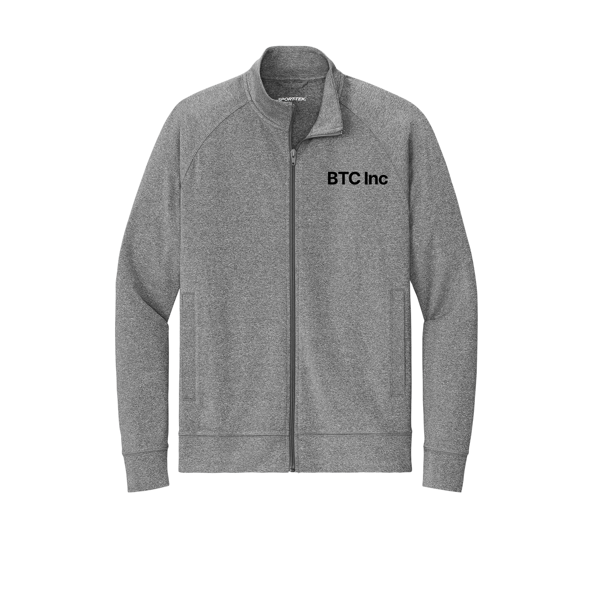 btc-sport-tek-mens-cadet-jacket-embroidery-leftchest-ST857-charcoalgreyheather-flat-front