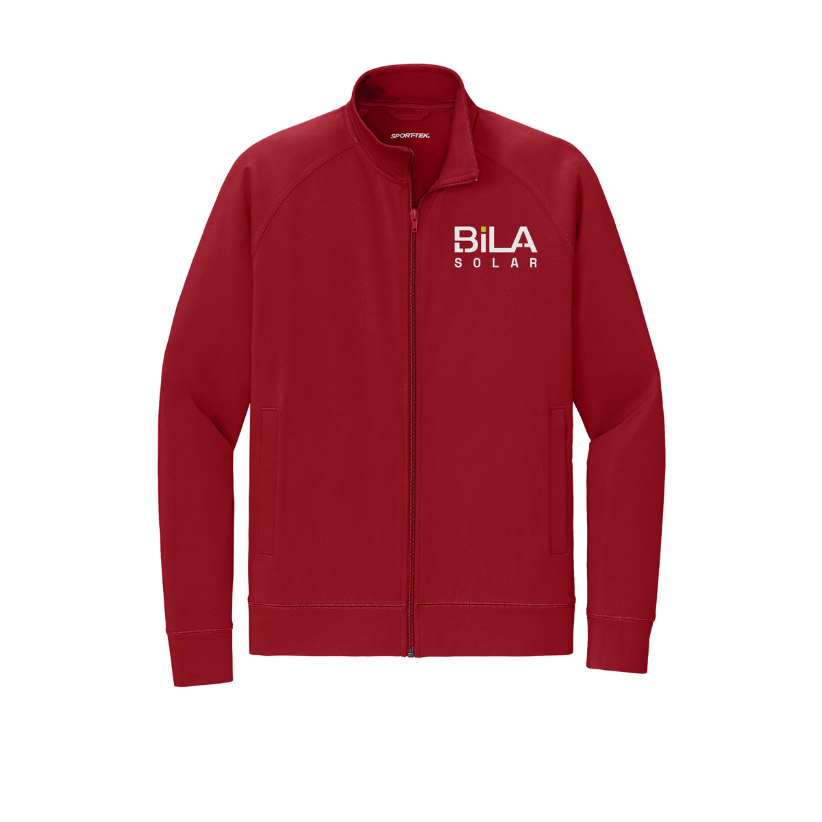 bilasolar-sport-tek-mens-cadet-jacket-embroidery-leftchest-ST857-deepred-flat-front