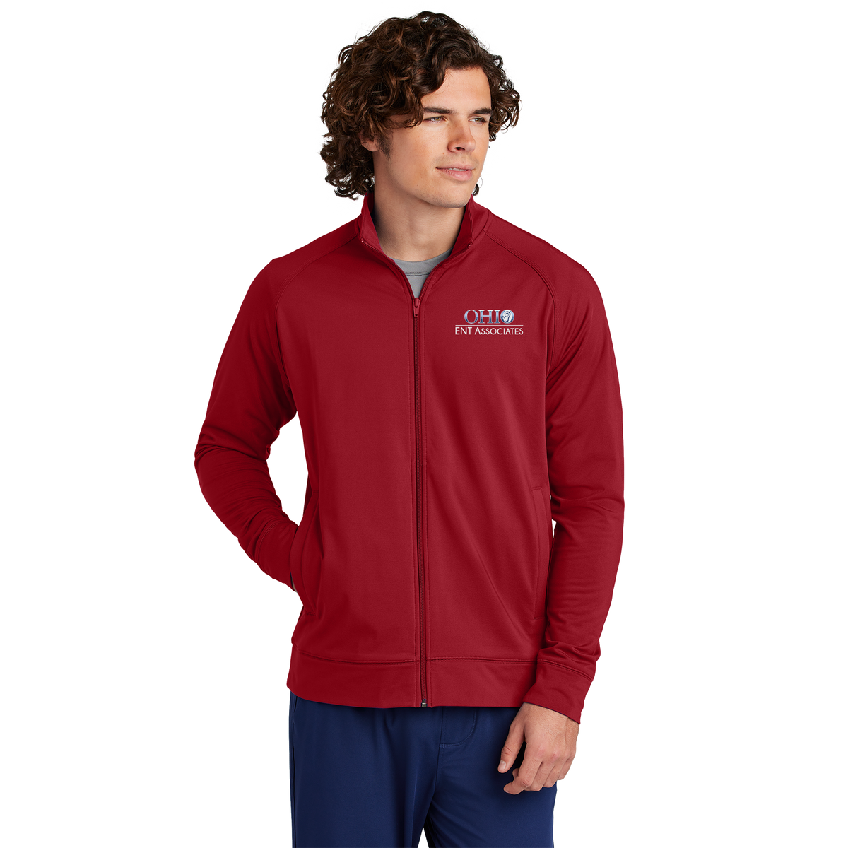 ohioentaudiology-sport-tek-mens-cadet-jacket-primary-mockup