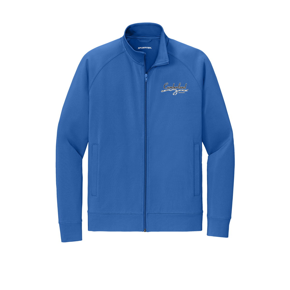 cumberland-sport-tek-mens-cadet-jacket-embroidery-leftchest-ST857-trueroyal-flat-front