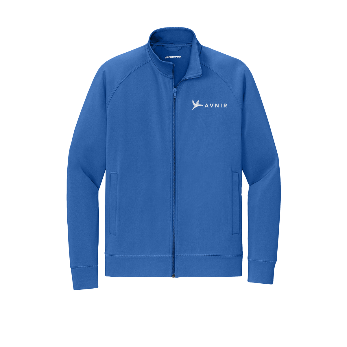 avnir-sport-tek-mens-cadet-jacket-embroidery-leftchest-ST857-trueroyal-flat-front