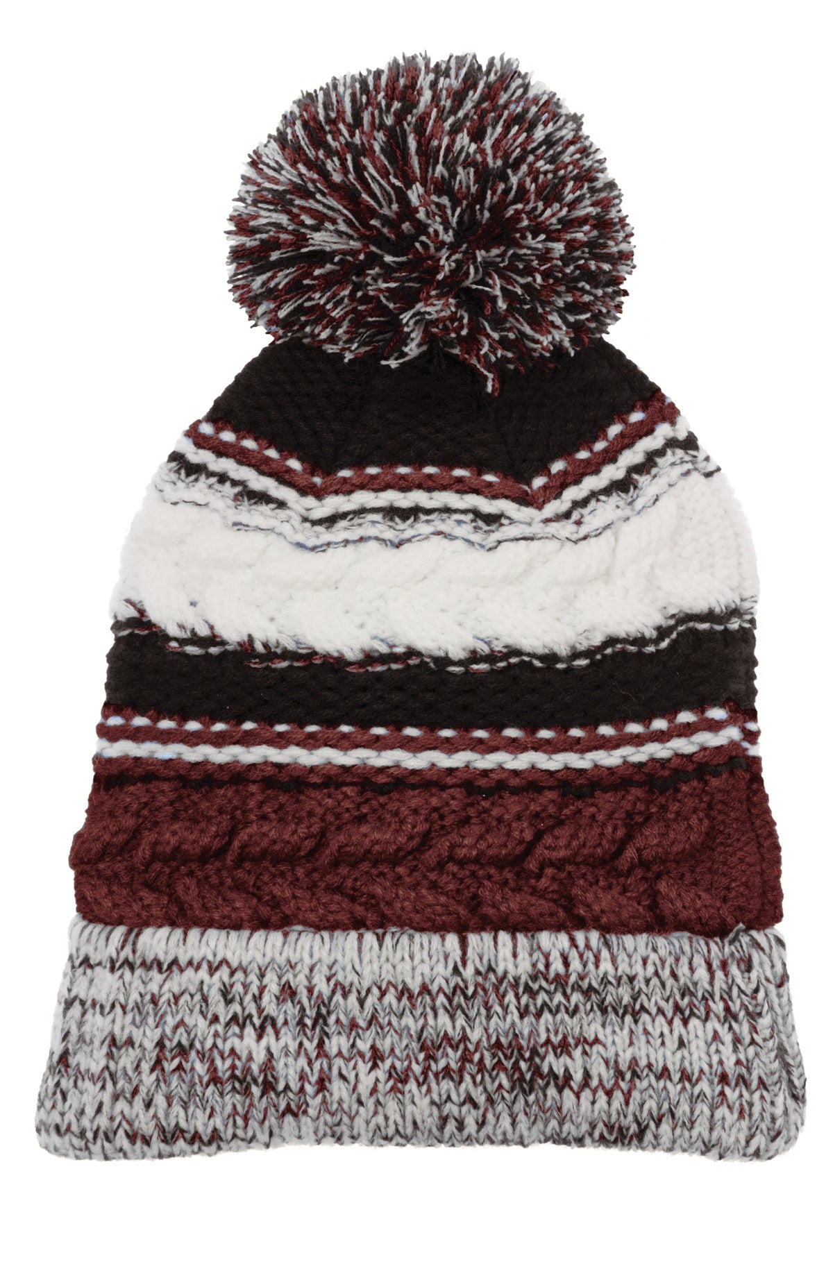 Sport-Tek® Pom Pom Team Beanie. STC21