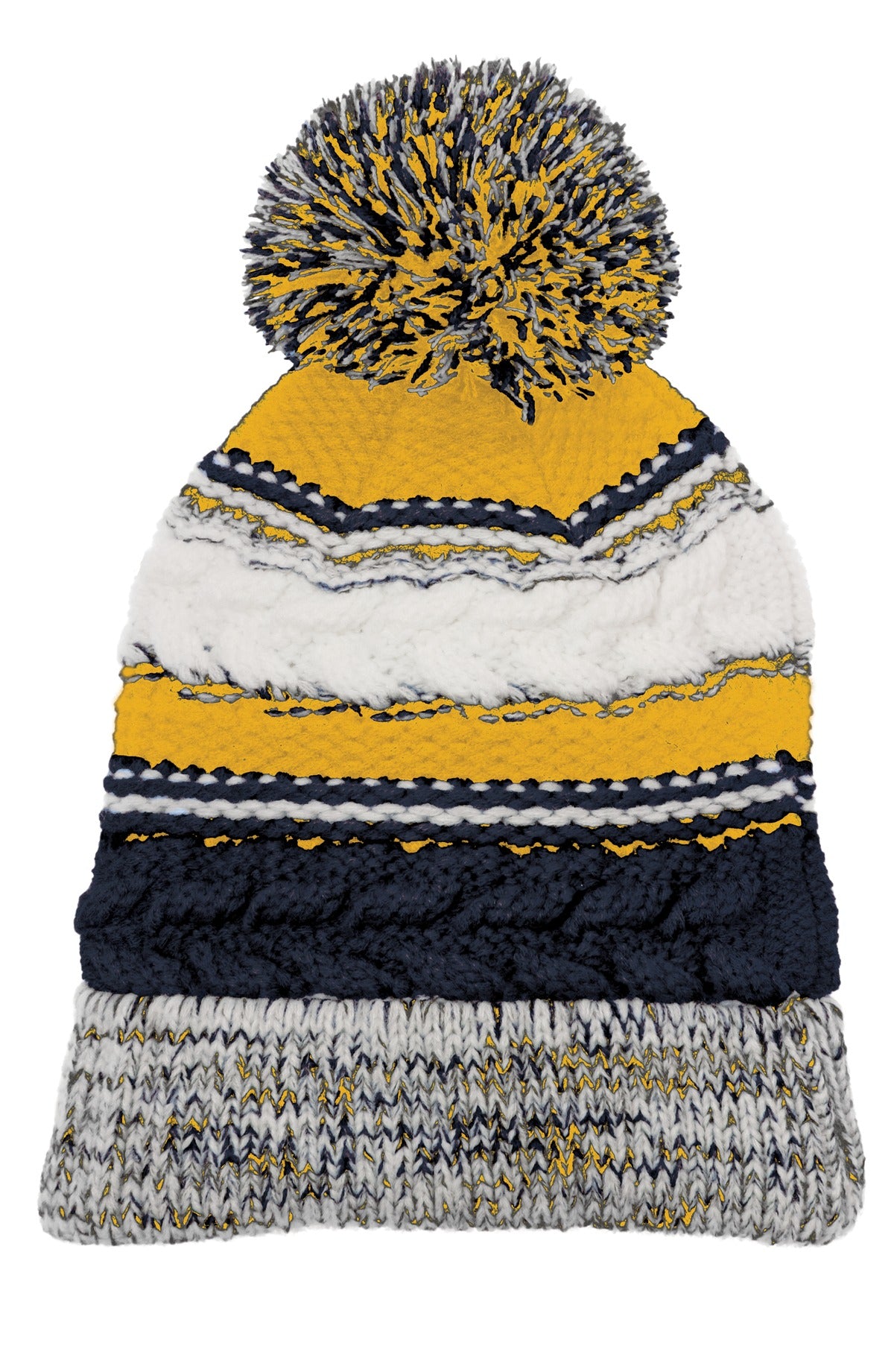 Sport-Tek® Pom Pom Team Beanie. STC21