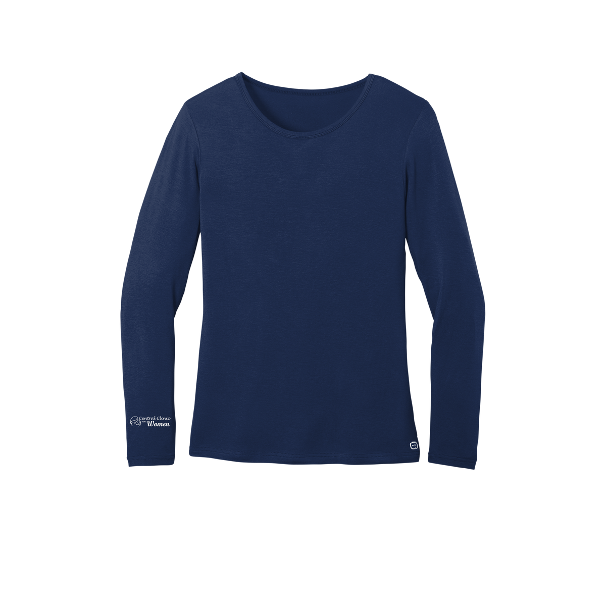 centralclinicforwomen-wink-womens-underscrub-dtf-aboverightcuff-WW4029-navy-flat-front