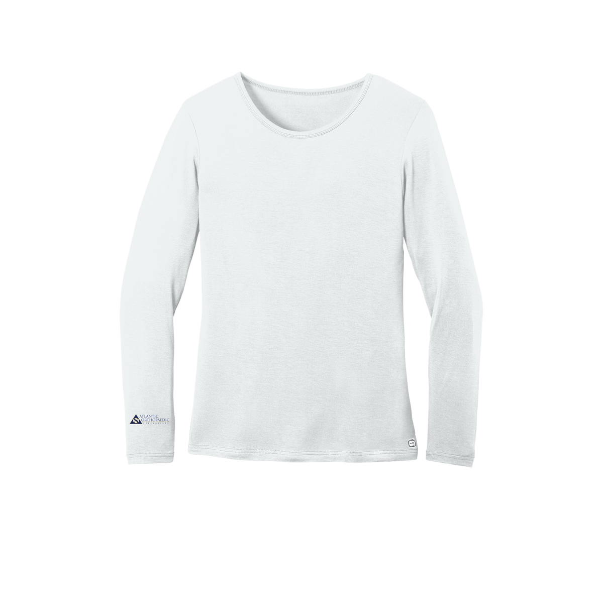 atlanticortho-wink-womens-underscrub-dtf-aboverightcuff-WW4029-white-flat-front