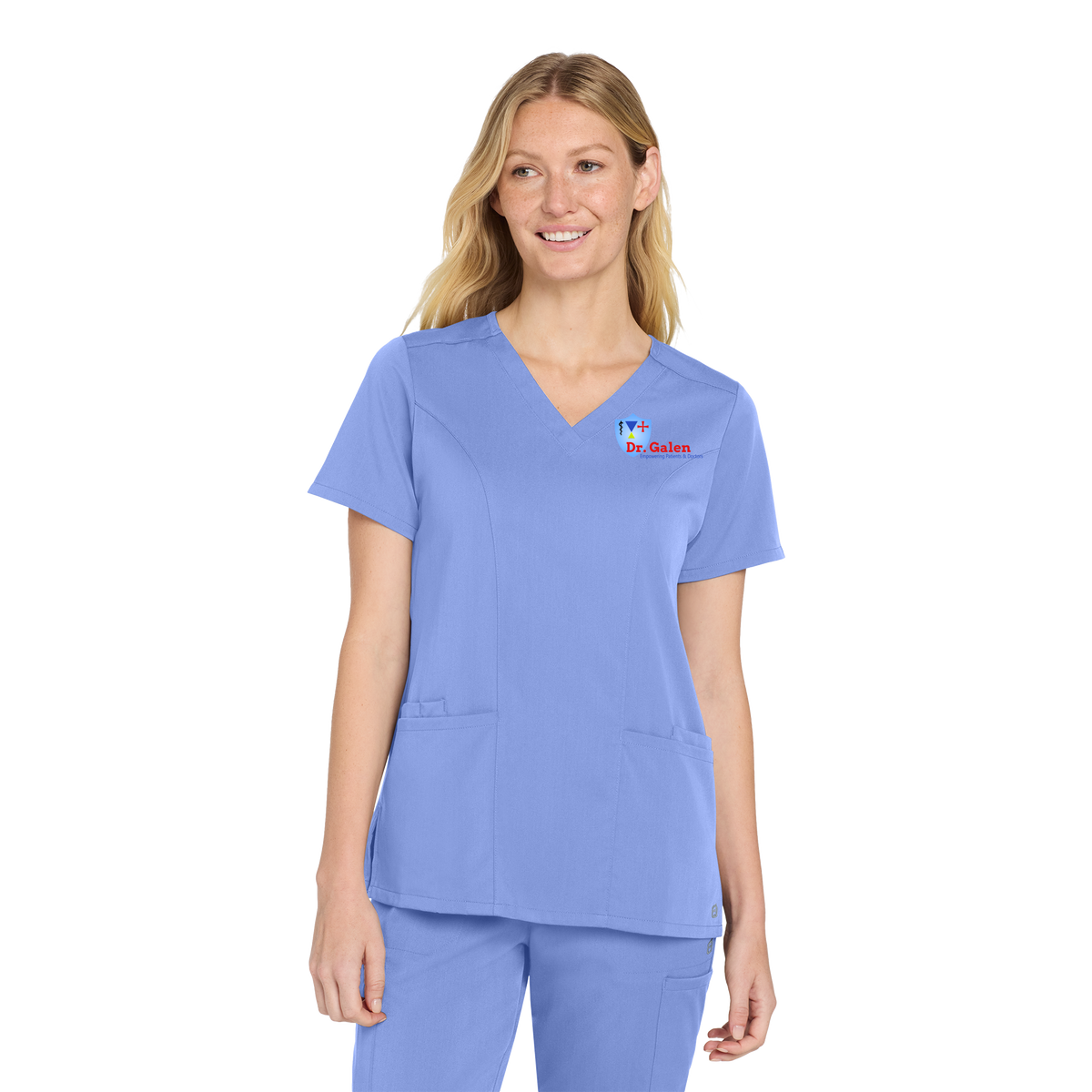 drgalen-wink-womens-premiere-flex-v-neck-primary-mockup