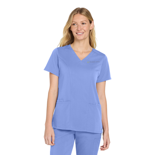 esplanadeseniorcampus-wink-womens-premiere-flex-v-neck-primary-mockup