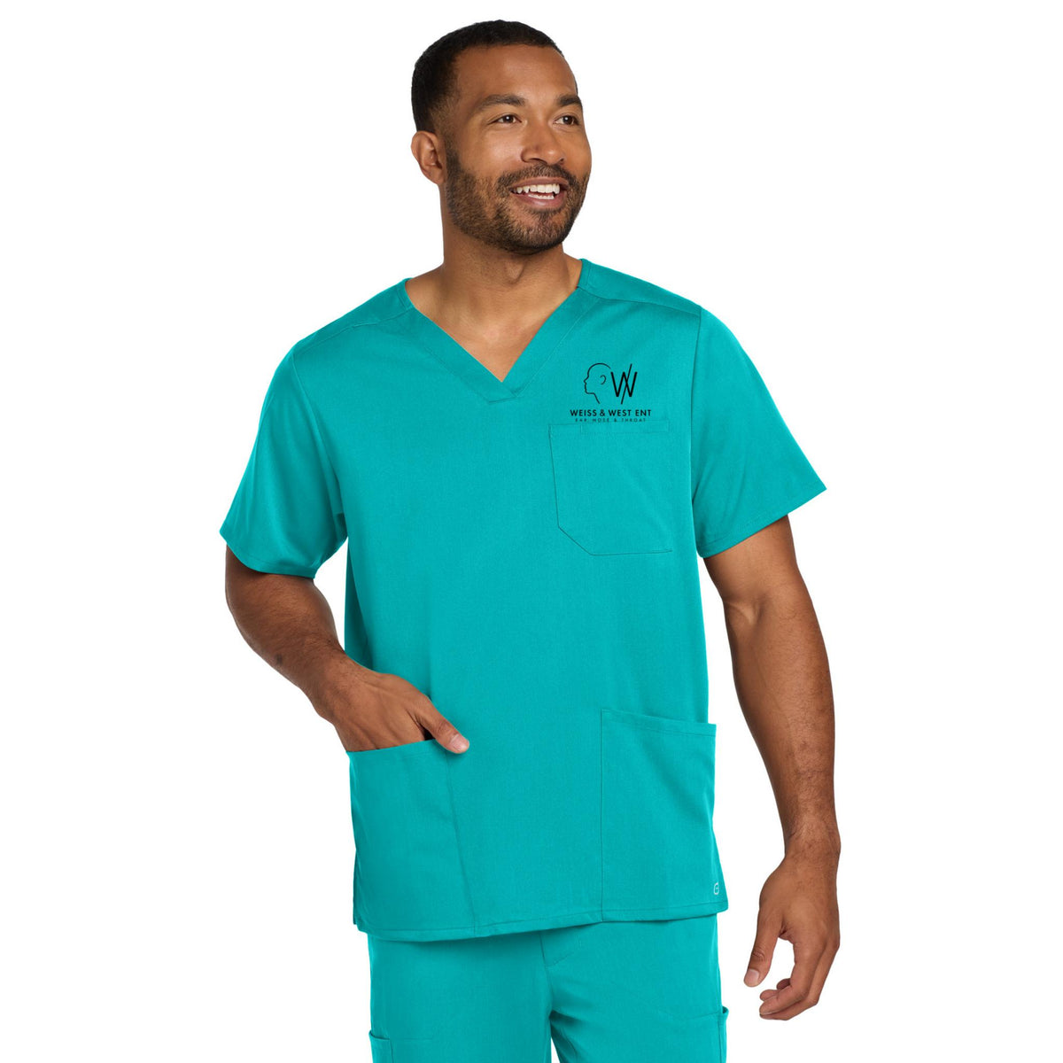Weiss & West ENT Men’s Premiere Flex™ V-Neck Top