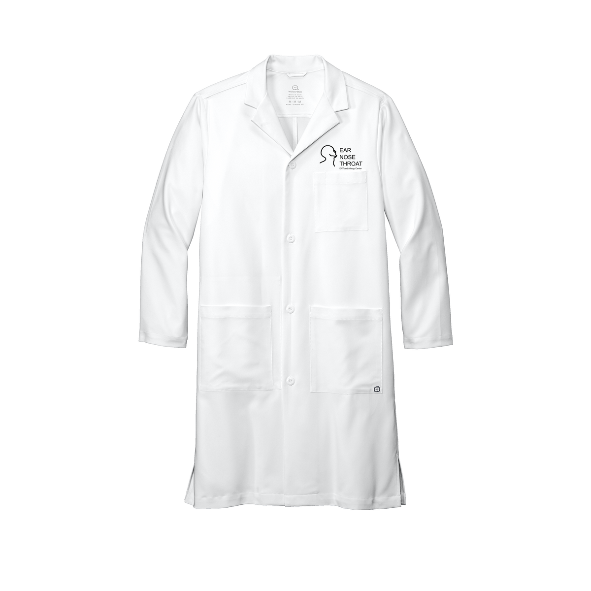 entnwa-wink-mens-lab-coat-long-embroidery-leftchest-WW5172-white-flat-front