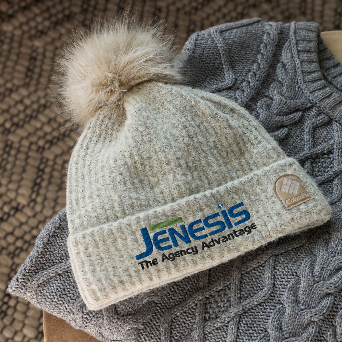 Columbia Pom-Pom Beanie