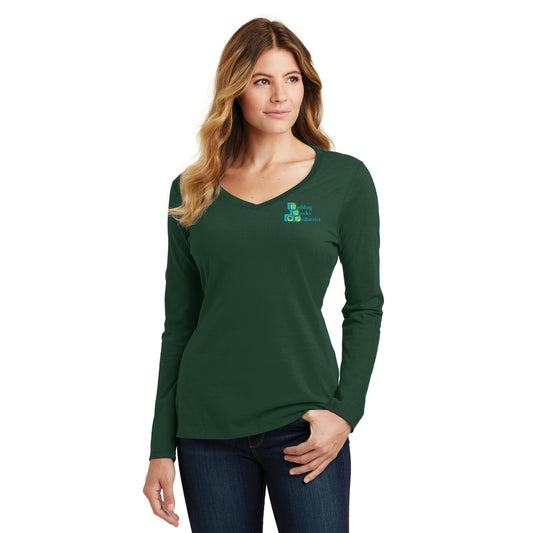 COPC Style Women's Long Sleeve V-Neck