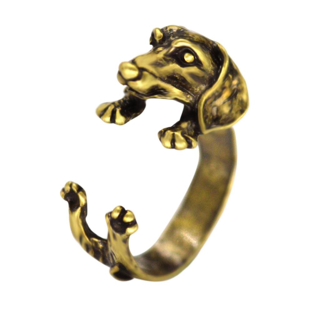 Vintage Dachshund Ring by Dach Everywhere