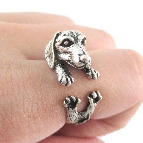 Vintage Dachshund Ring by Dach Everywhere