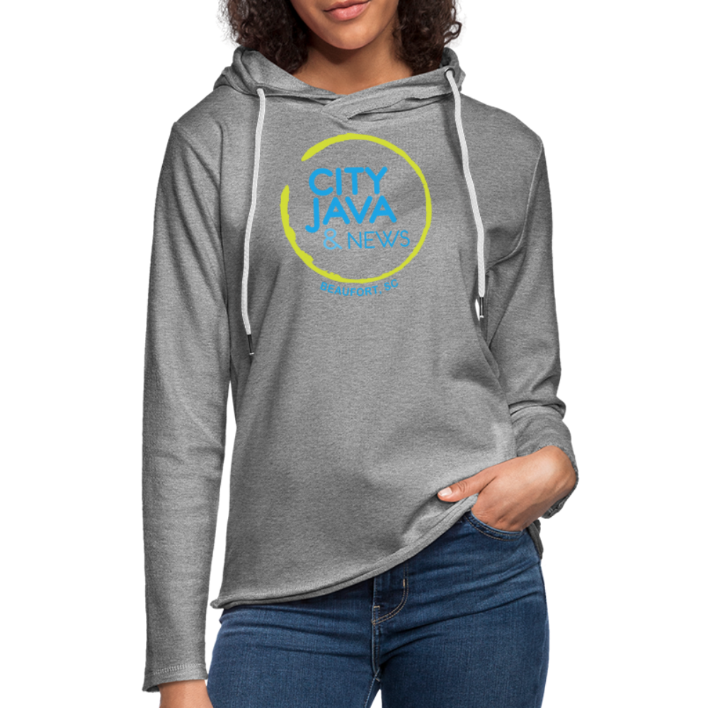 City Java Lightweight Hoodie - heather gray