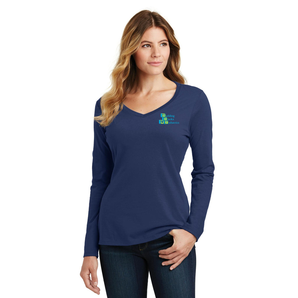 COPC Style Women's Long Sleeve V-Neck