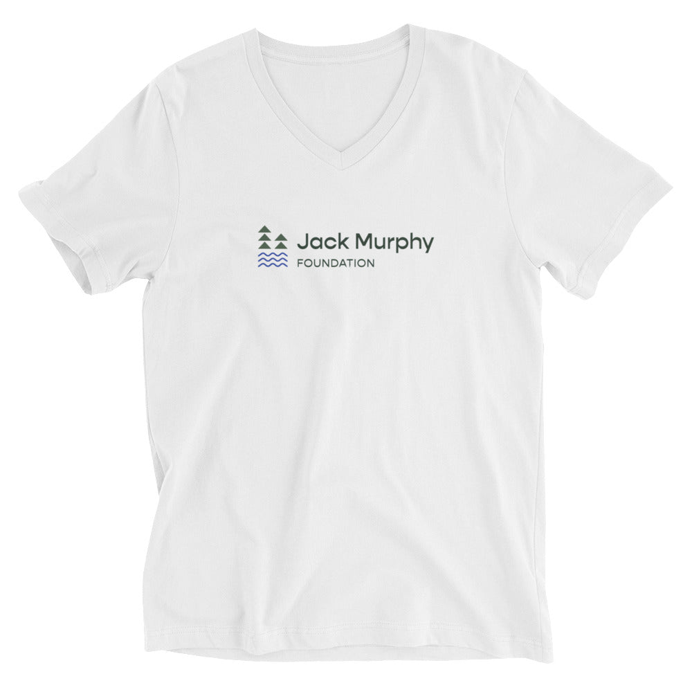 Unisex Short Sleeve V-Neck T-Shirt