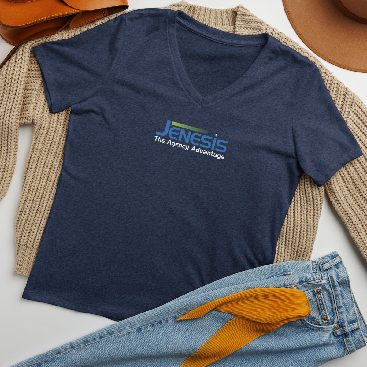 Jenesis Women's V-Neck