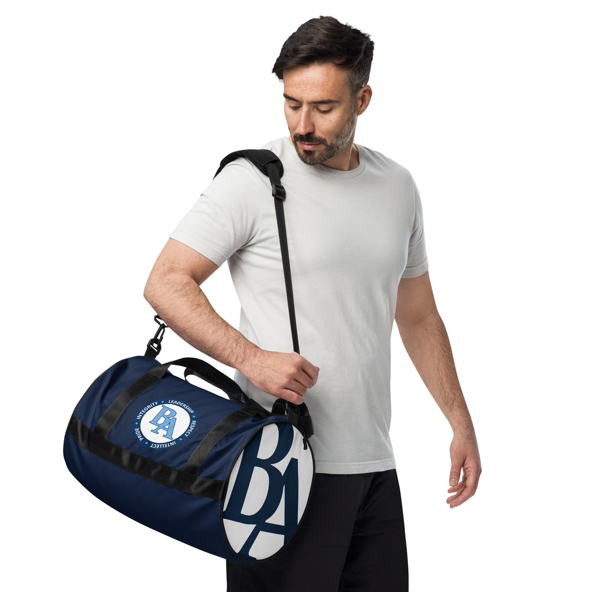 Water-Resistant Gym Bag
