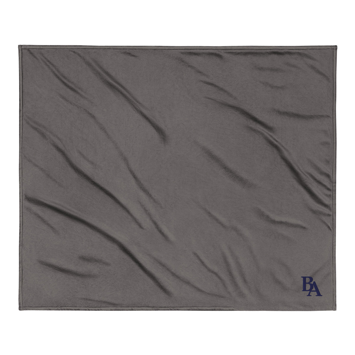 Embroidered Sherpa Blanket