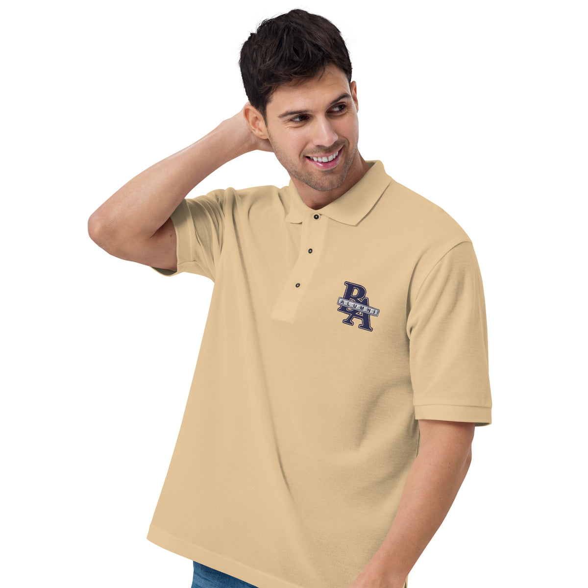 Alumni Men's Embroidered Polo