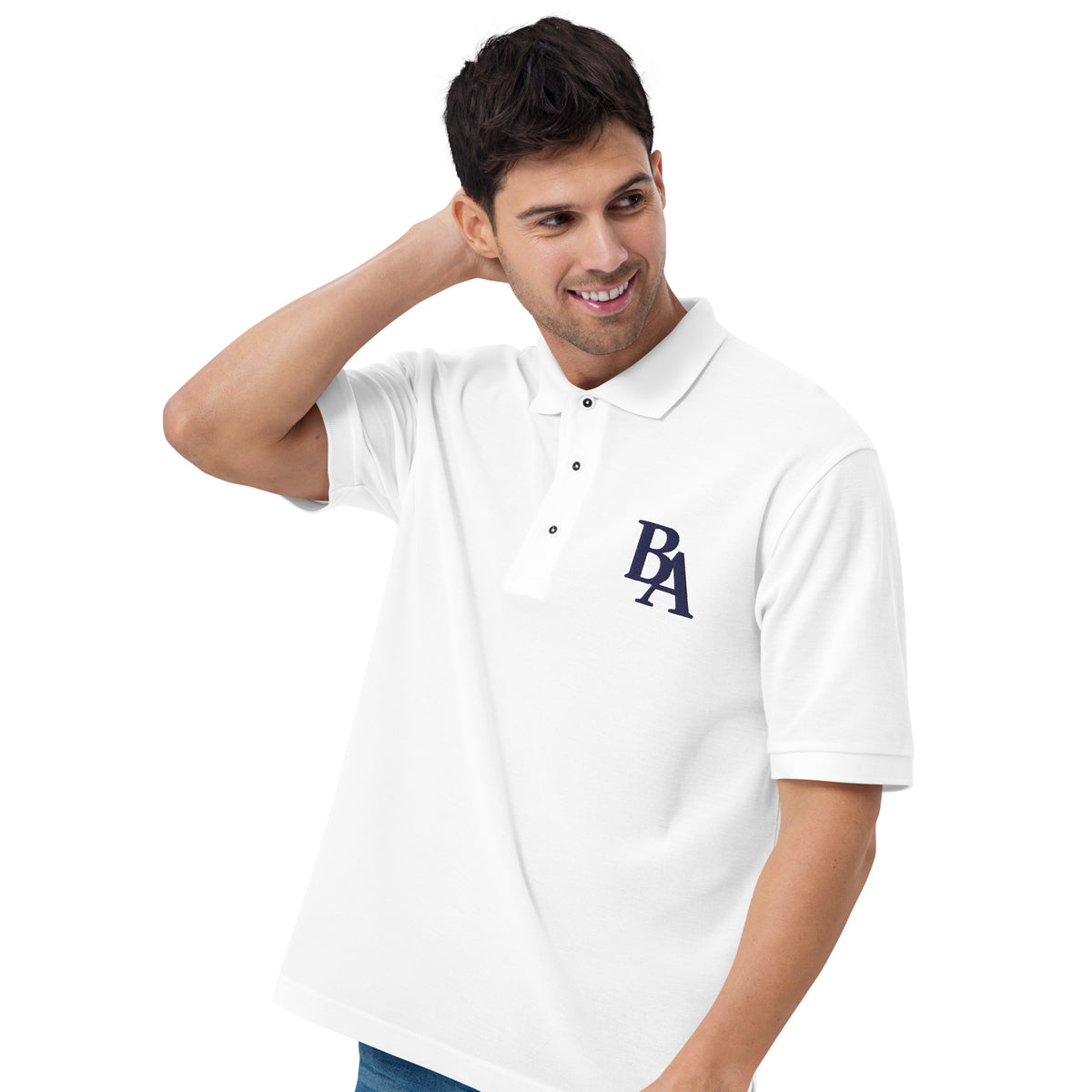 Men's Premium Embroidered Polo