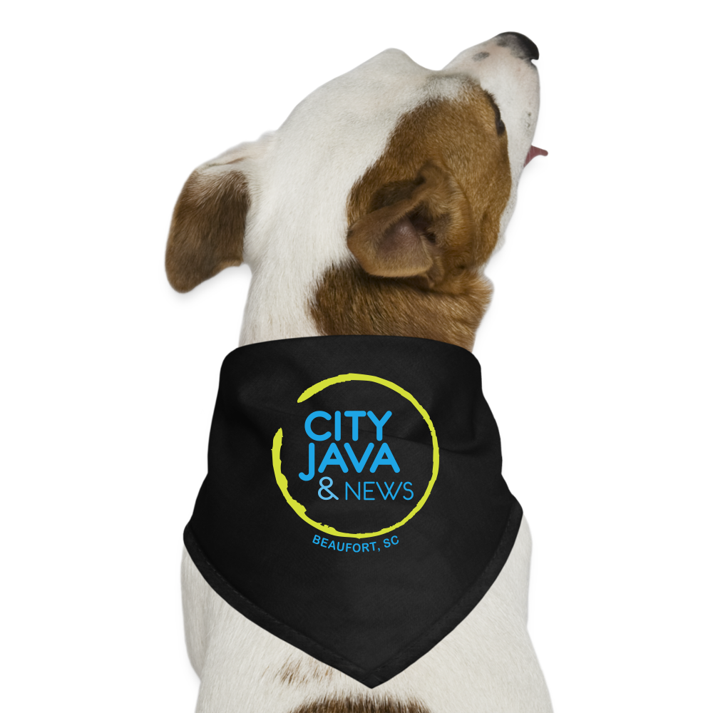 City Java Dog Bandana - black