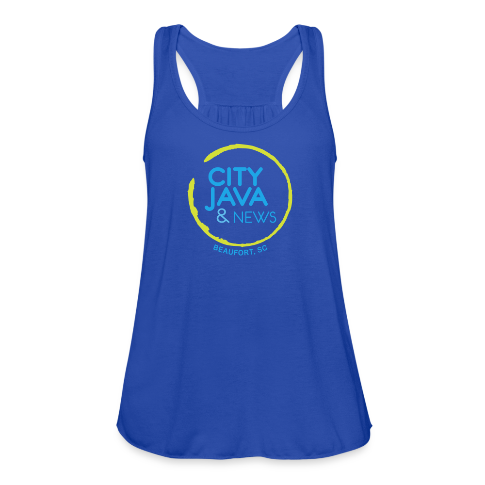City Java Women's Tank Top - royal blue