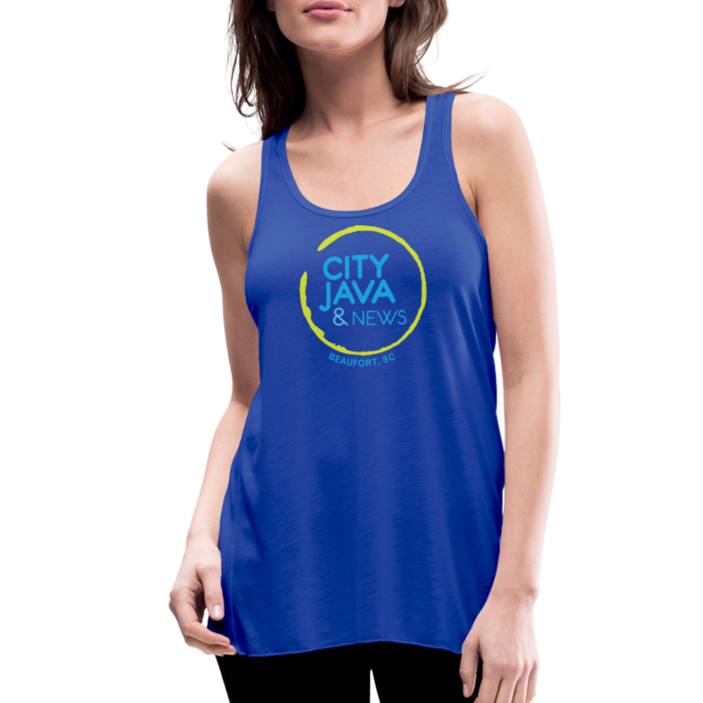 City Java Women's Tank Top - royal blue