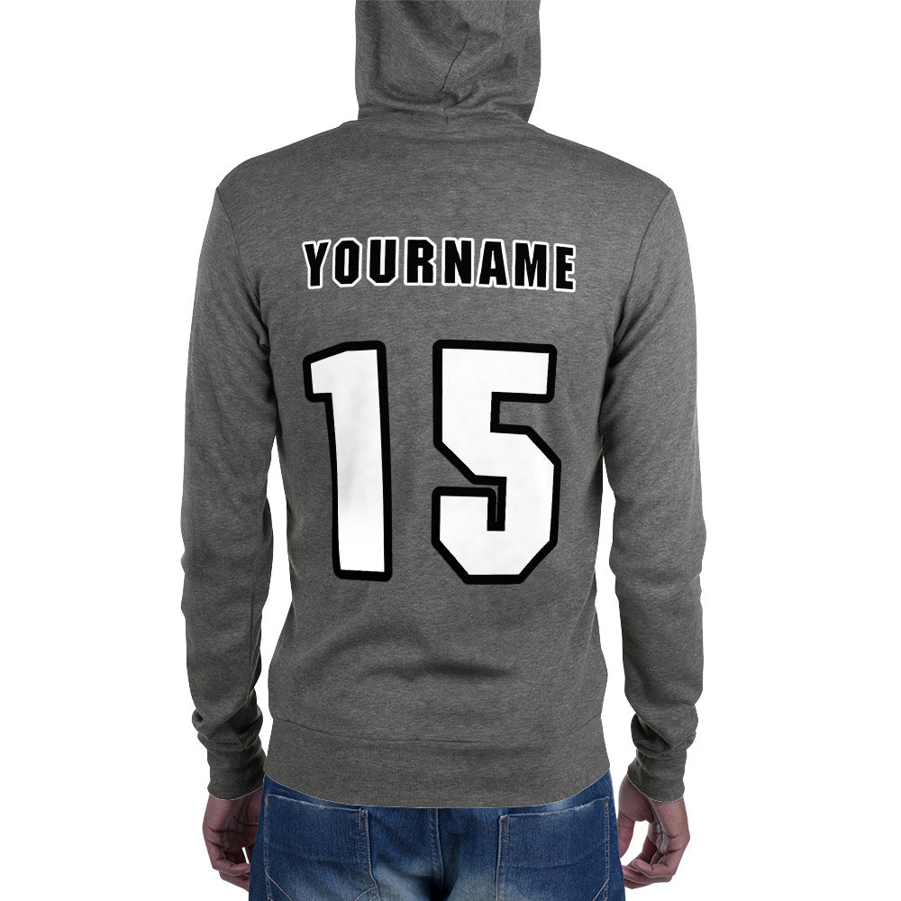 Wahines Men's Zip Hoodie