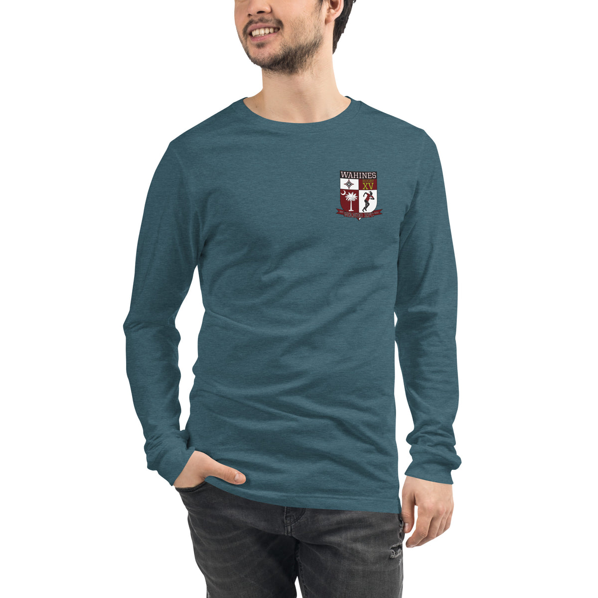 Wahines Men's Long Sleeve T-Shirt