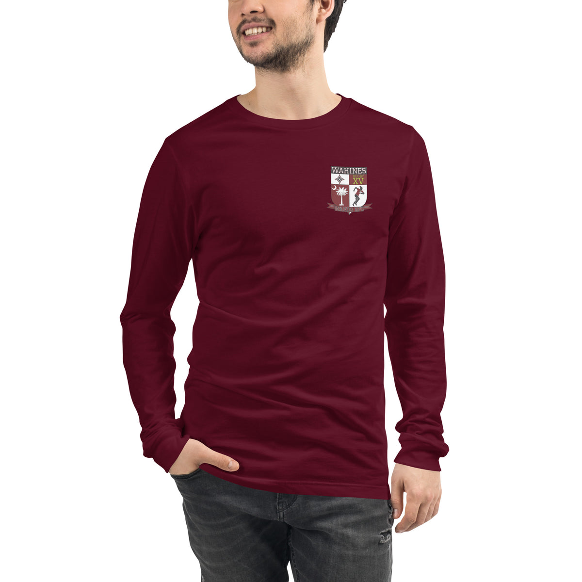 Wahines Men's Long Sleeve T-Shirt