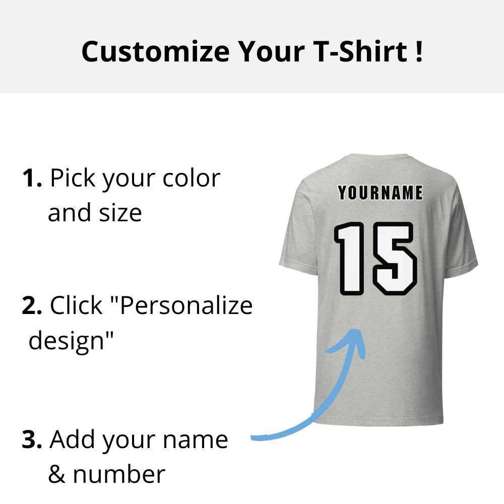 Warriors Customizable T-Shirt